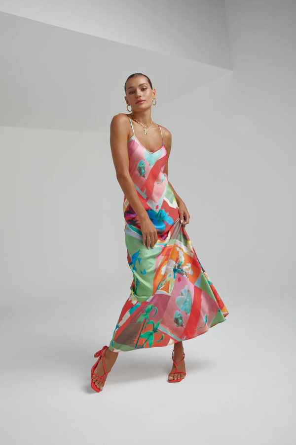 Summi Summi Siren Dress Royal Montage Girls with Gems Girls With Gems