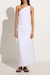 Faithfull the Brand | Jomana Midi Dress White | Girls With Gems