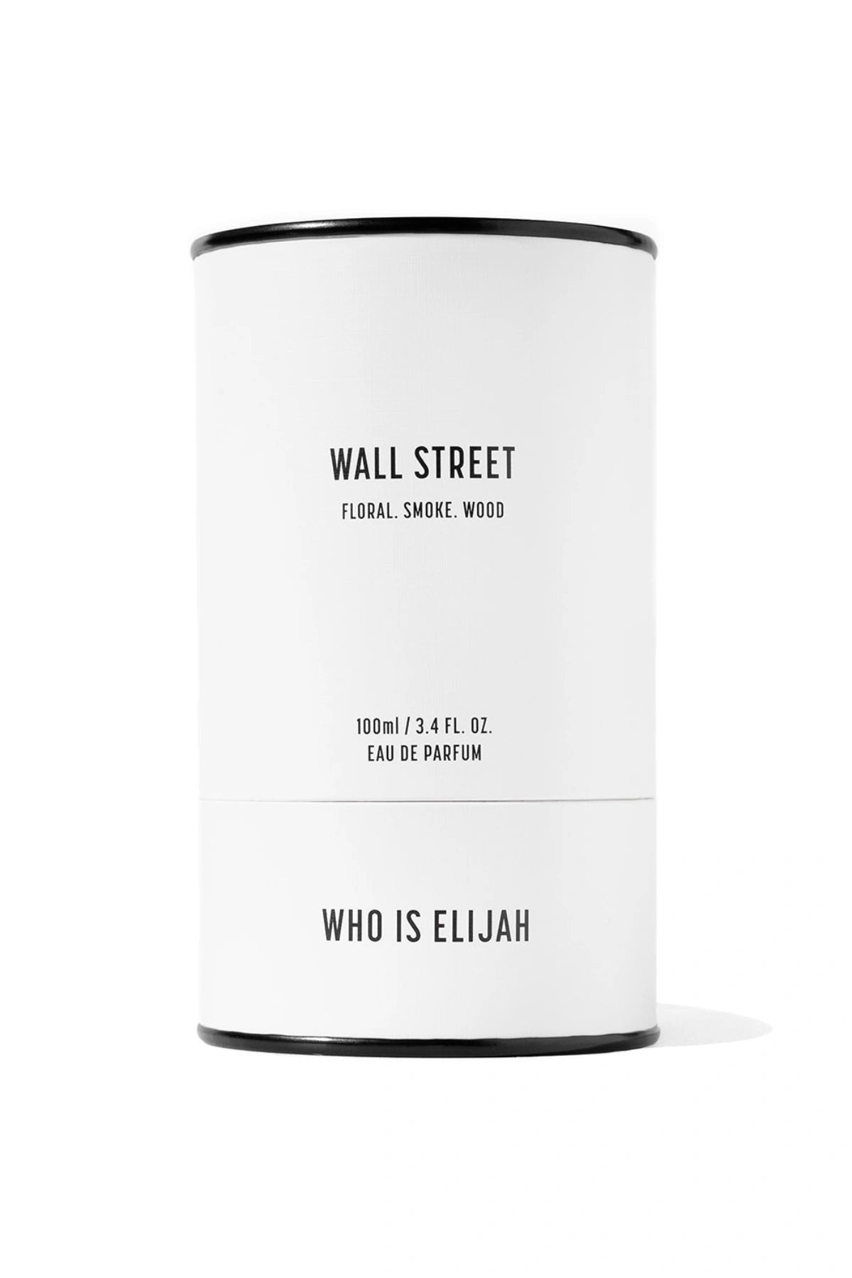 Wall Street by Who Is Elijah, a smoky, woody floral fragrance with rose, raspberry, Egyptian geranium, oud, incense, saffron, amberwood, and leather.