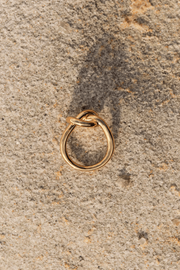 By Charlotte | 18k Gold Vermeil Always With You Ring | Girls with Gems