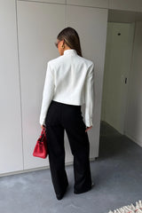 Celine High Rise Stretch Jean Jet Black