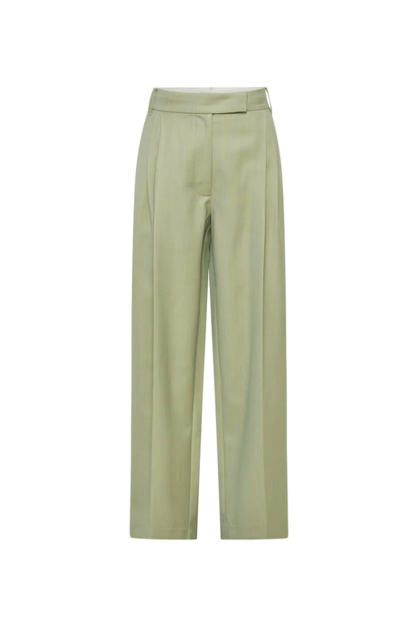 Camilla And Marc | Jaccard Wool Pant Lime Blue M70 | Girls With Gems