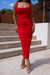 Effie Kats | Marbella Dress Red | Girls With Gems