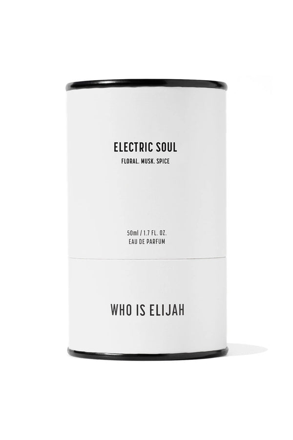 Electric Soul by Who Is Elijah, a bold floral, musk, and spice fragrance with a seductive, unforgettable allure.