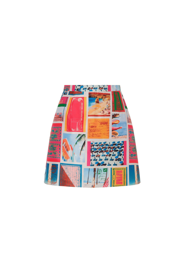 Eliya The Label | Monaco Skirt Vacanza Print | Girls With Gems