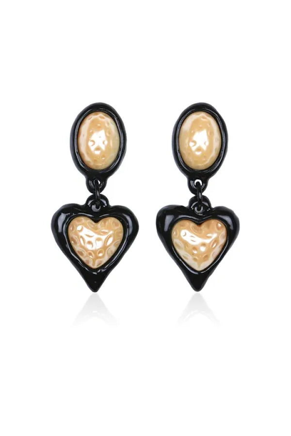 Julietta Jewellery | Night Fever Earrings Black | Girls with Gems