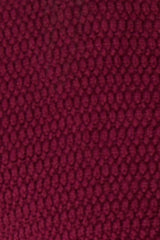 Helena Skirt – Plum by Onte, a cotton crochet mini with elastic waist. Perfect for pairing with the matching gilet or worn on its own.