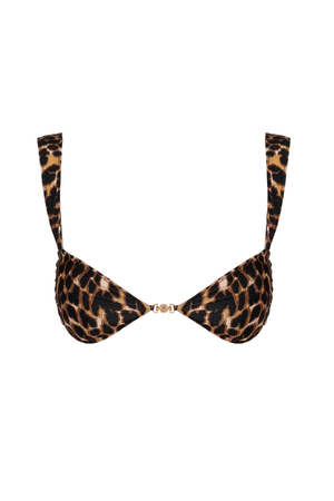 Sommer Swim | Soriya Top Leopard | Girls with Gems