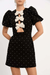 Rebecca Vallance | Veronica Mini Dress Black | Girls With Gems