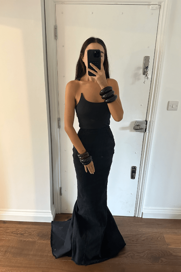 Noah The Label | Resin Bangle Black | Girls with Gems