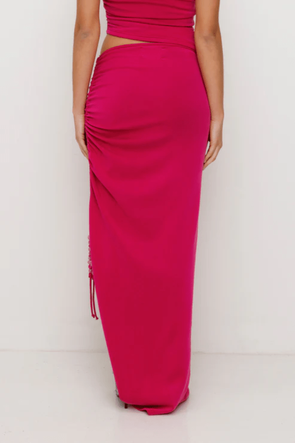 The Wolf Gang | Flor Skirt Magenta | Girls with Gems