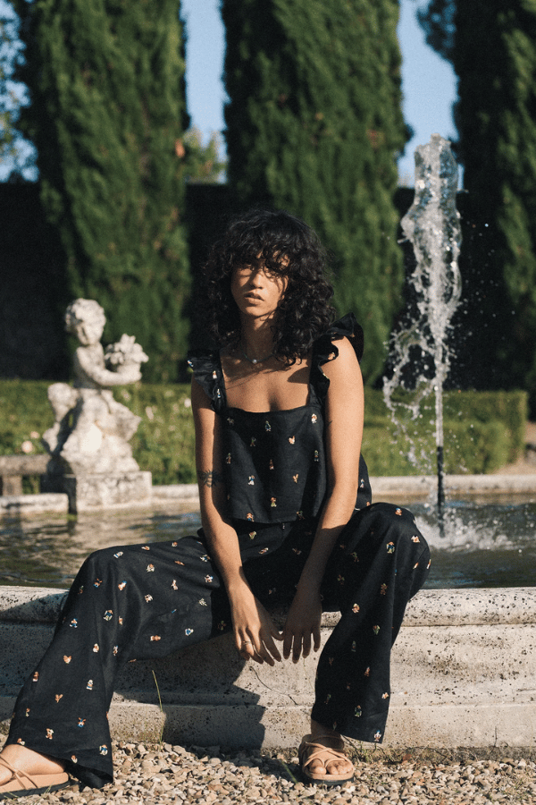 Soleil Soleil | Celine Pants Fellow Onyx | Girls With Gems