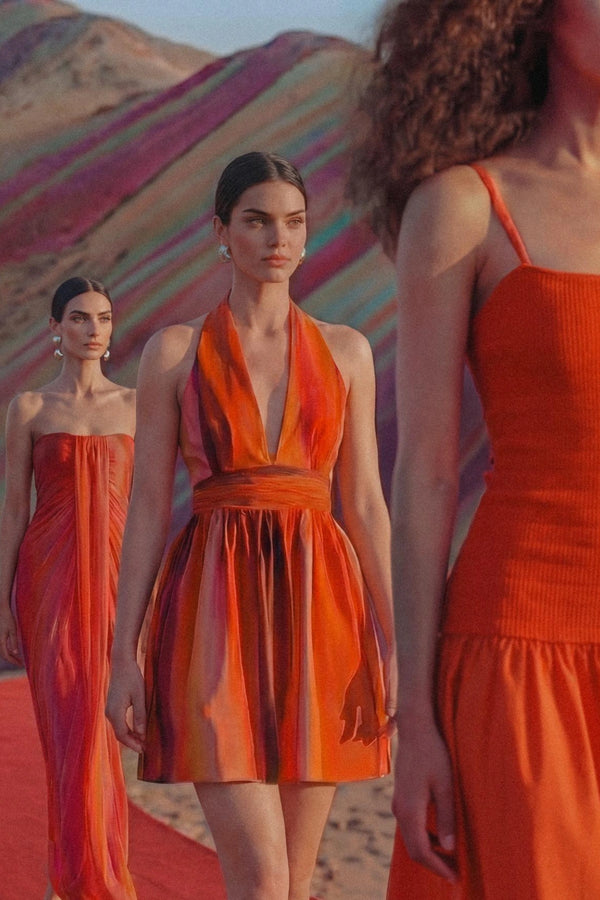 Lena Maxi Dress Mil Colores by Baobab, strapless mesh maxi dress with slit, perfect for resort or evening styling
