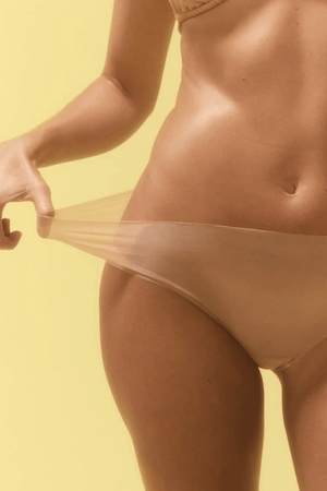 Nakey Underwear | Nude Invisible High Waisted Brief | Girls With Gems