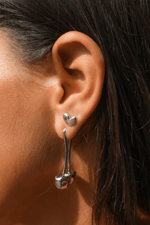 Avant Studio | Penelope Earrings Silver | Girls With Gems