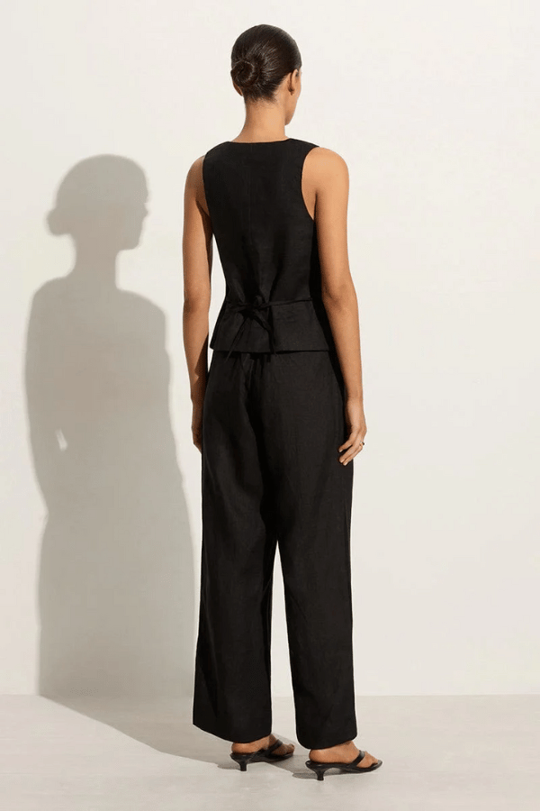 Faithfull the Brand | Stanze Vest Black | Girls With  Gems