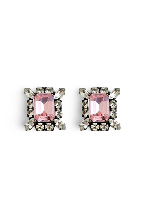 House of Emmanuele | Eve Stud Crystal Baby Pink | Girls with Gems