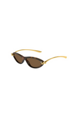 Bottega Veneta | BV1390S002 Havana | Girls With Gems