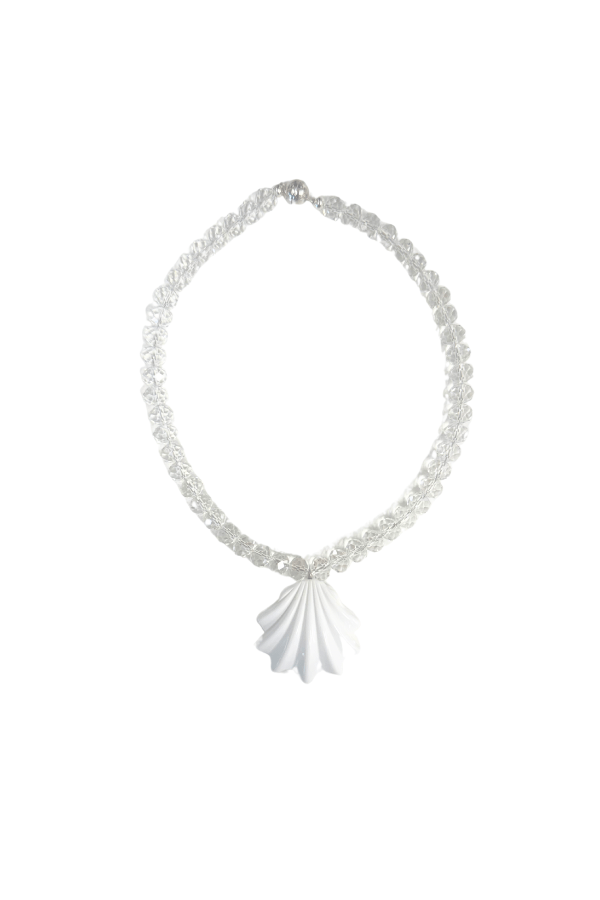 Shop Julietta | Shell Dreams Necklace White | Girls with Gems