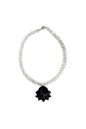 Shop Julietta | Shell Dreams Necklace Black | Girls with Gems