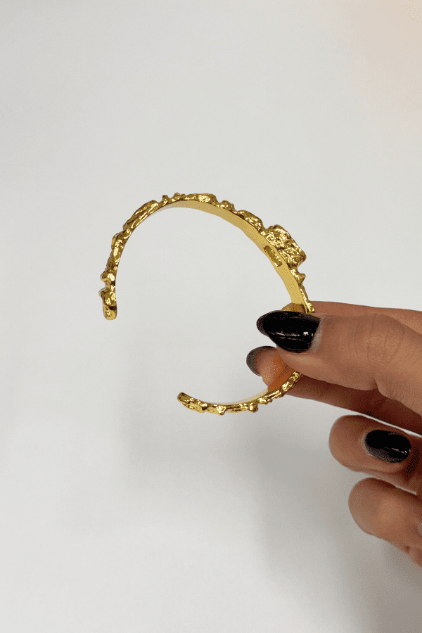 Dahlia Earrings by Amber Sceats, handcrafted in Italy with 24K gold plating and sparkling cubic zirconia, a timeless and elegant addition to any look.