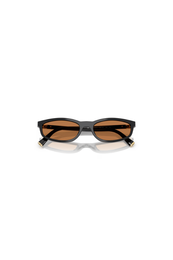 Miu Miu | MU A06S Black W/Brown | Girls With Gems