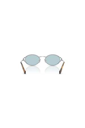 Miu Miu | MU 52YS Silver W/ Light Blue | Girls With Gems