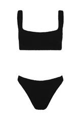 Lily Embroidery Plunge Demi Bra Rouge by Fleur Du Mal, sheer bra with floral embroidery and plunge fit. Perfect for lingerie sets or statement layering.