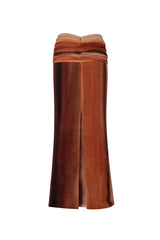 Sumaq Maxi Skirt Tierra Inca by Baobab, chiffon maxi skirt with ruched waist, perfect for resort or event styling