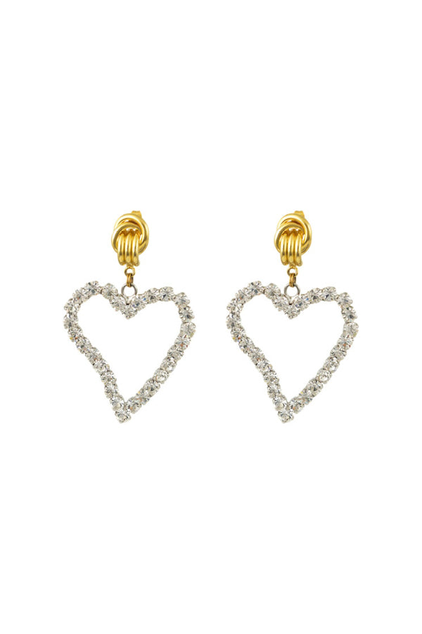 Mayol | All Of My Heart Earrings Mini Crystal | Girls with Gems 