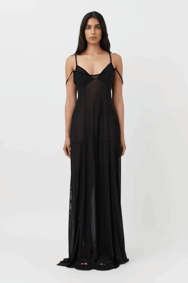 Camilla and Marc | Leander Maxi Dress Black | Girls with Gems