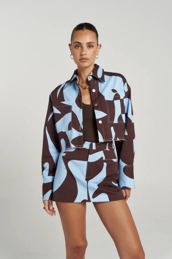 Cropped Shacket Mirage