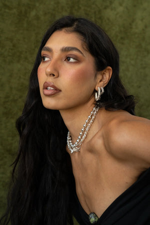 Gabrielle Earrings Silver