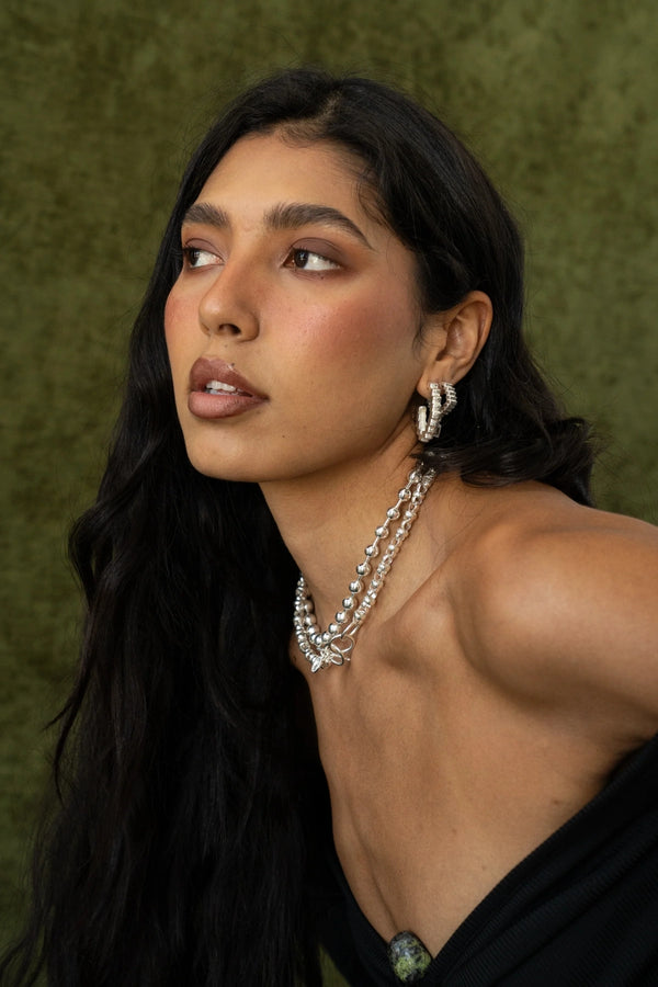Gabrielle Earrings Silver