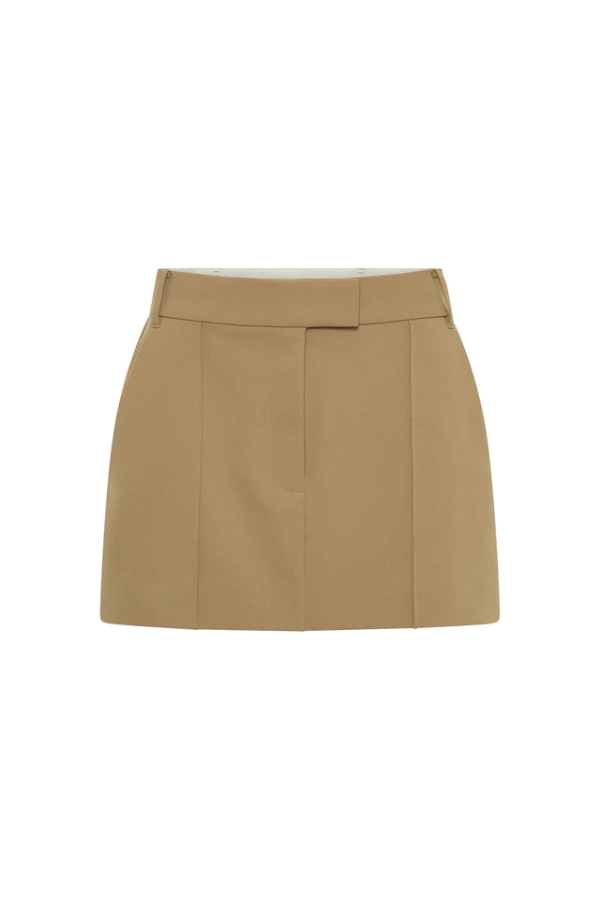 Camilla And Marc | Mackinley Mini Skirt Camel | Girls With Gems