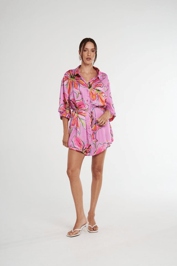 Summi Summi | Elastic Waist Shorts Lilac Lily | Girls with Gems