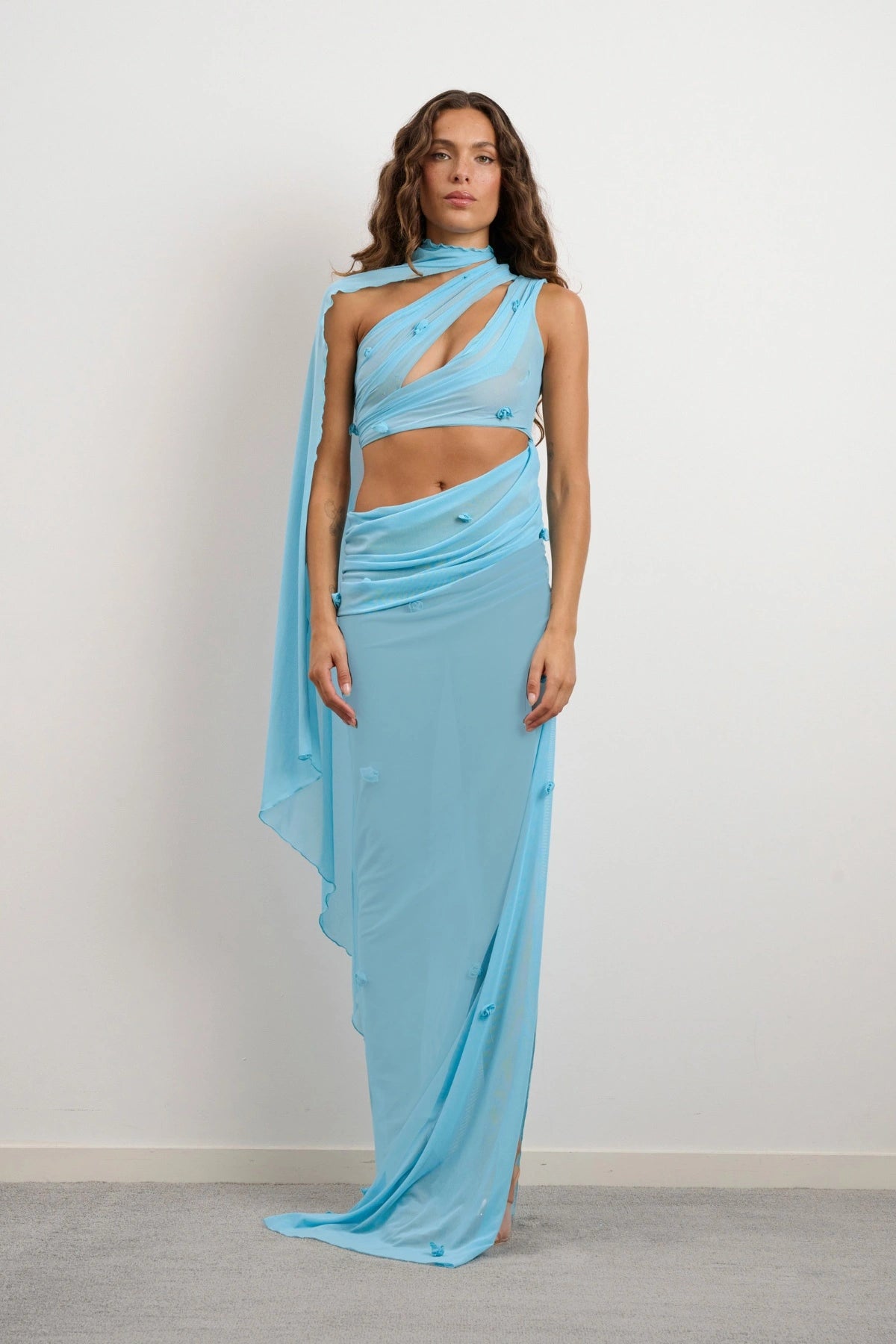 Virelle Dress Aquamarine Blue