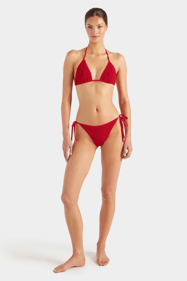 Hunza G | Gina Bikini Red | Girls with Gems Hunza G | Gina Bikini Red | Girls with Gems