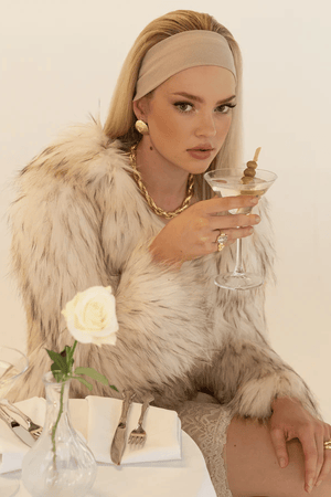 Mountain and Moon | Cameron Earrings Gold | Girls with Gems