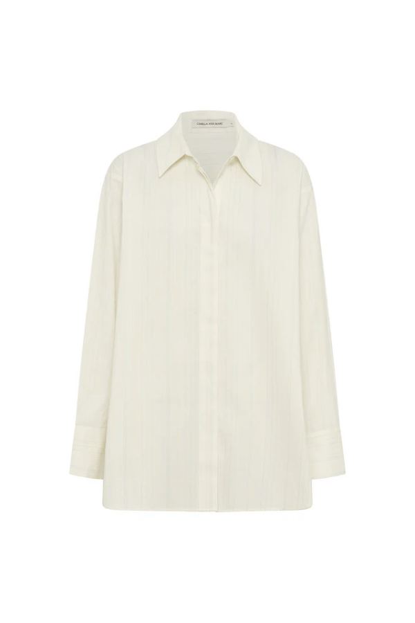 Camilla and Marc | Ridley Shirt Cream | Girls With Gems