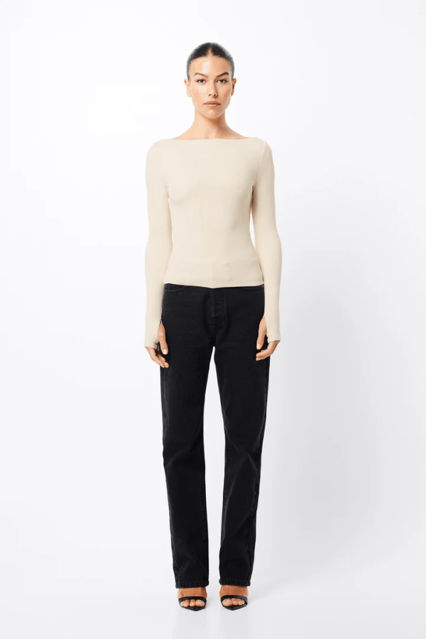 Mossman | Camden Top Natural | Girls with Gems