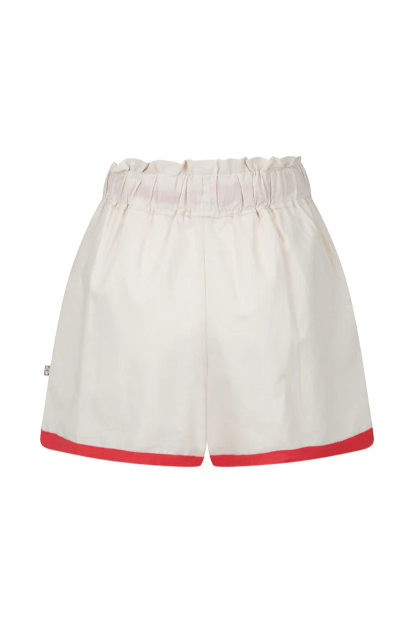 Araminta James | Del Mar Shirt Set Lobster Red | Girls with Gems