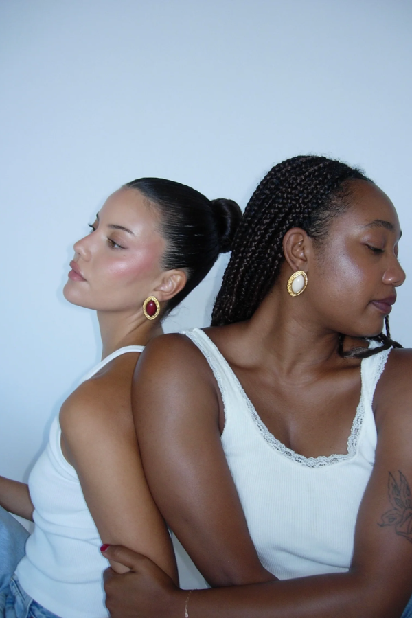 Heaven Mayhem | Wine Earrings | Girls with Gems