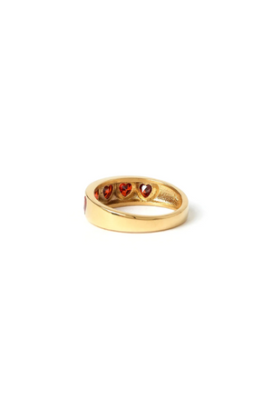 Arms of Eve | J'adore Gold Ring Red | Girls with Gems