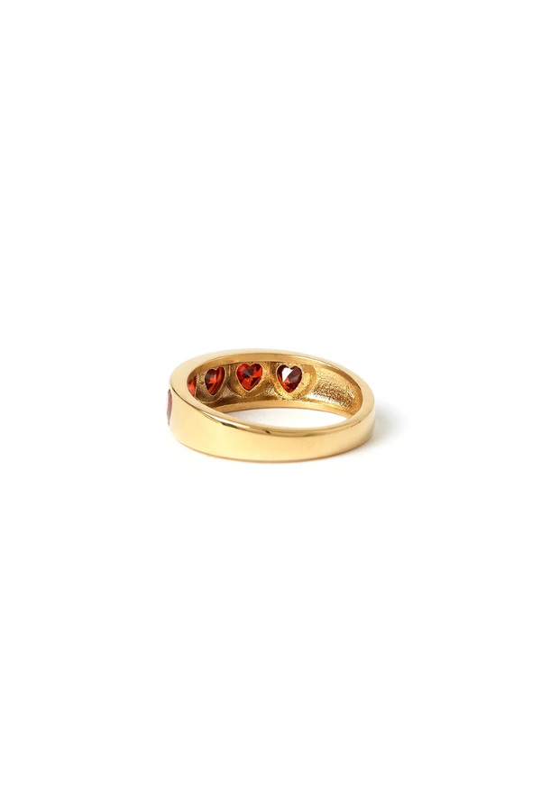 Arms of Eve | J'adore Gold Ring Red | Girls with Gems