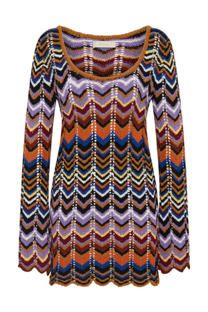 Sierra Mini Dress Cadaqués Stripe