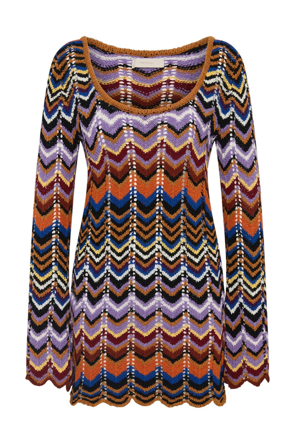 Sierra Mini Dress Cadaqués Stripe