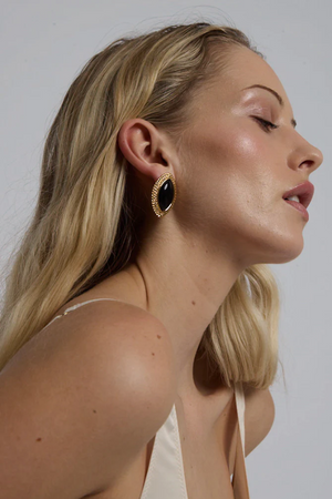 Heaven Mayhem | Noir Earrings | Girls with Gems