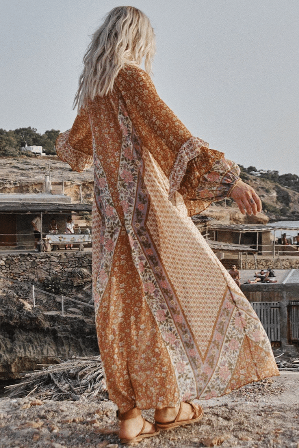 Spell | Sienna Gown Clay | Girls With Gems