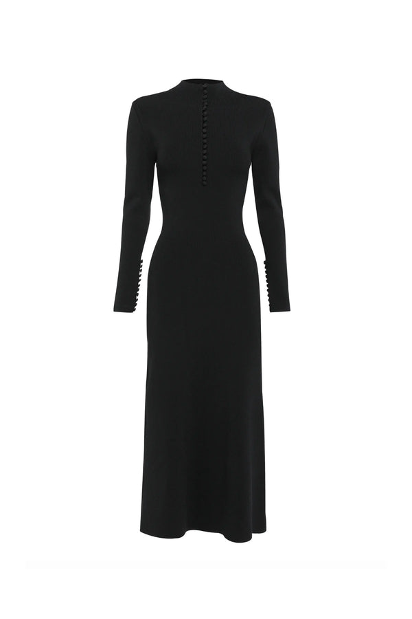Windsor Midi Dress Black